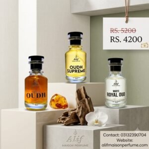 Premium Oudh Collection Bundle – Taraco Oudh, Oudh Supreme & White Royal Oud